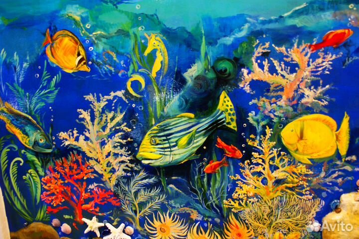 Живопись, роспись, картины, дизайн, штукатурка