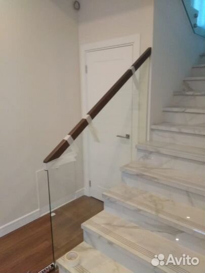 Стеклянные перила