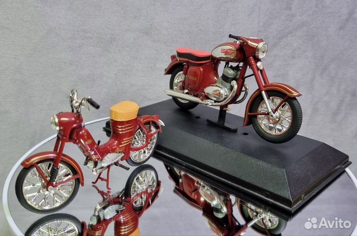 Jawa Ява 350, Ява 50 мотоциклы Abrex 1/18