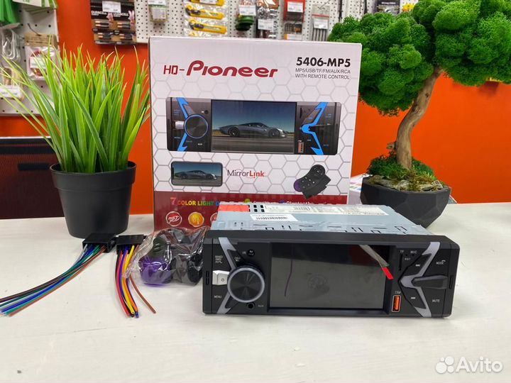 Автомагнитола Pionner 5406-mp5 (1367)