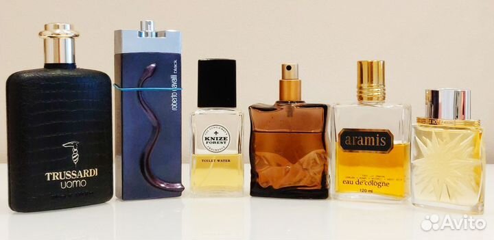 Trussardi,Roberto Cavalli,Knize,Hugo Boss,Aramis