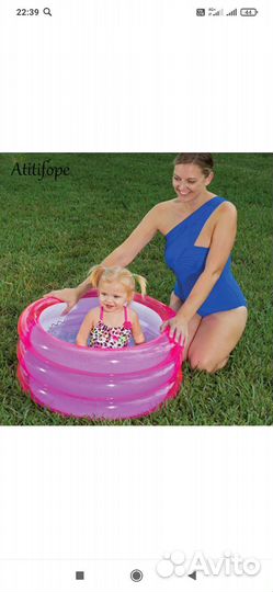 Новые надувные бассейны для детей