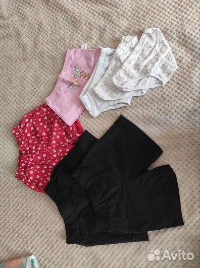 Пакет вещей на девочку