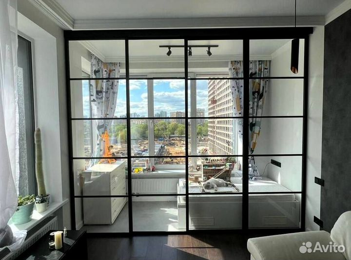 Межкомнатные перегородки / Раздвижные перегородки