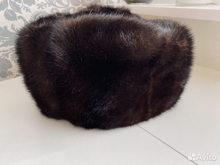 Мужская шапка норковая