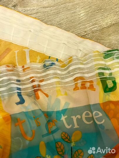 Комплект штор с тюлью