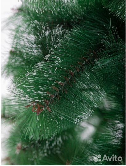 Елка искусственная 120-210см + диодная гирлянда