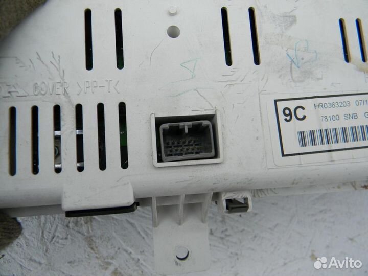 Панель приборов Civic 4D 2006-2012