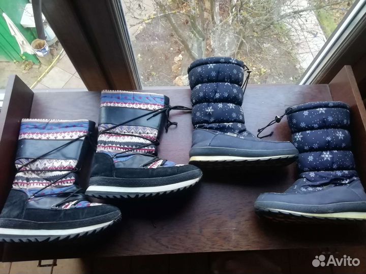 Женская обувь. Дутики