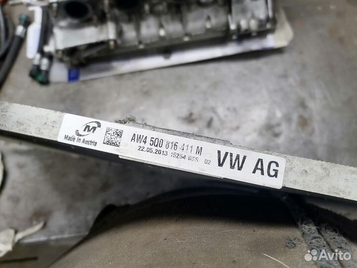 Радиатор кондиционера на skoda octavia a7