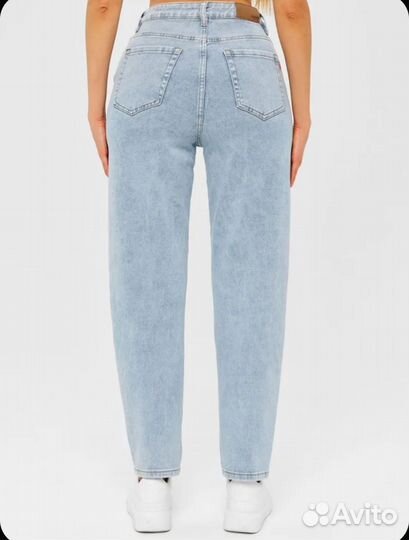 Джинсы бананы женские