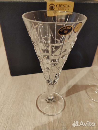 Фужеры для шампанского богемия