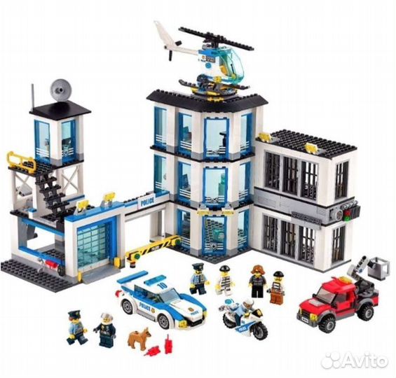 Конструктор Полицейский участок 894д/ сити/6065