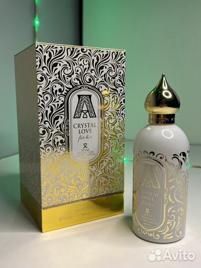 Crystal Love For Her Attar Collection