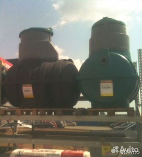 Установка септика. Рассрочка 12 мес