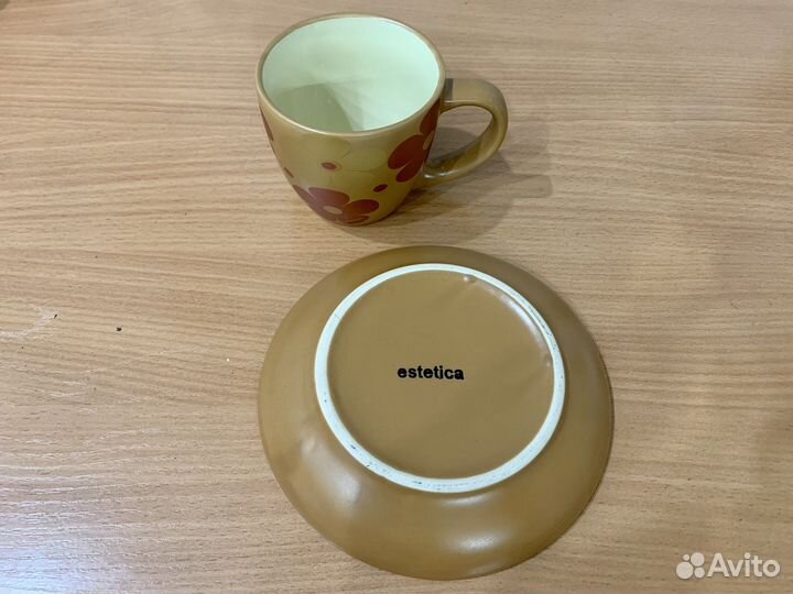 Чайная пара из керамики «Еstetica”