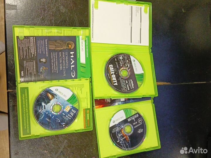 Игровые диски на xbox 360