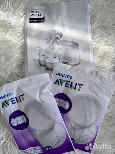 Молокоотсос avent электрический