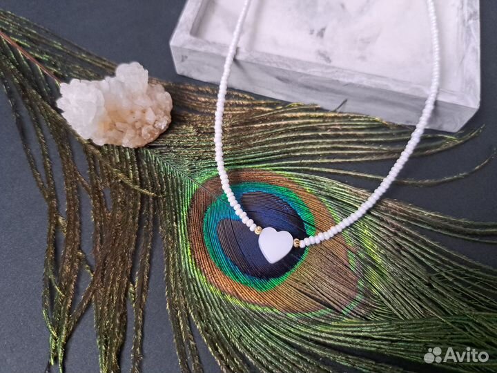 Чокер из бисера