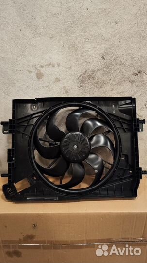 Диффузор радиатора в сборе renault Logan/Sandero