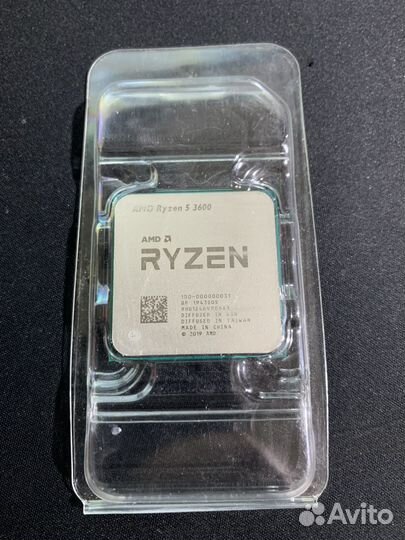 Процессор Ryzen 5 3600 (6 - ядер/12 - потоков)