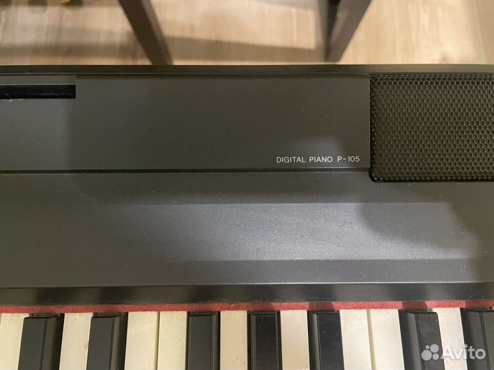 Цифровое пианино yamaha p 105 b