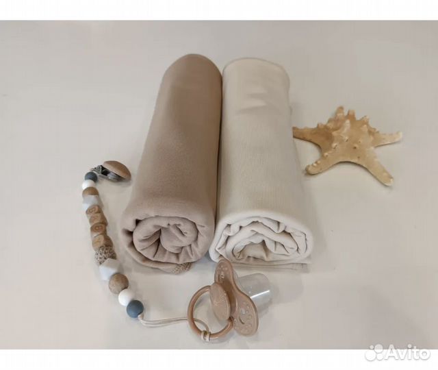 Пеленка RusNika 90 х 110 см, Кулирная гладь