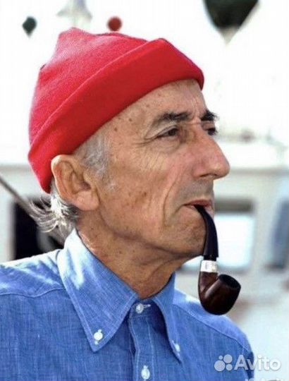 Шапка моряка, красная