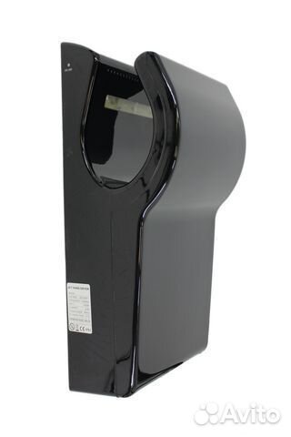 Погружная скоростная сушилка для рук черная