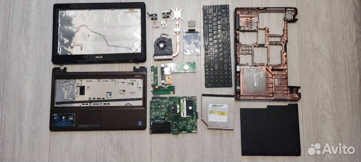 Ноутбук asus X52N на разбор