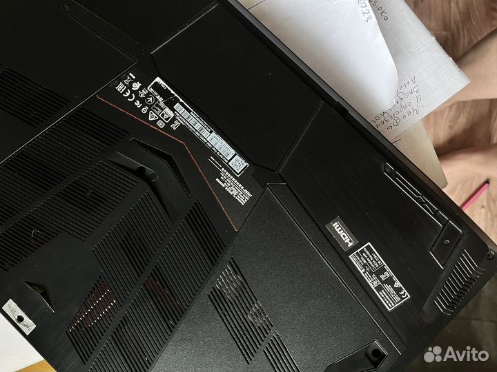 Игровой ноутбук msi 17.3