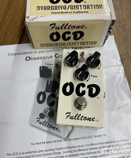 Гитарная педаль Fulltone OCD Version 1.5