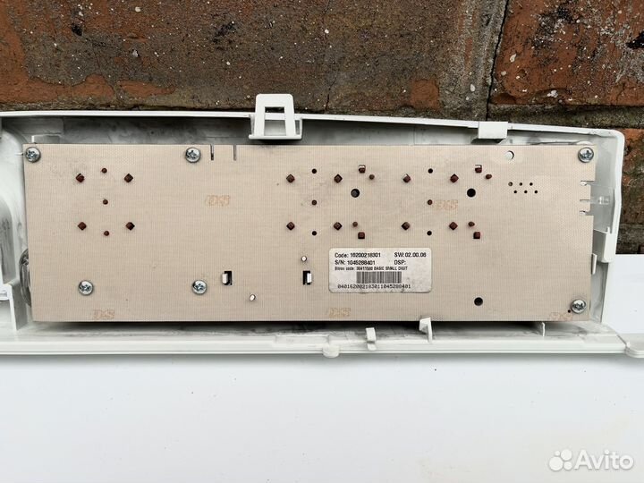 Модуль управления стиральной машины indesit