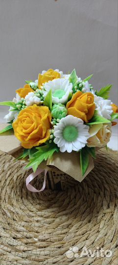 Букет из мыла