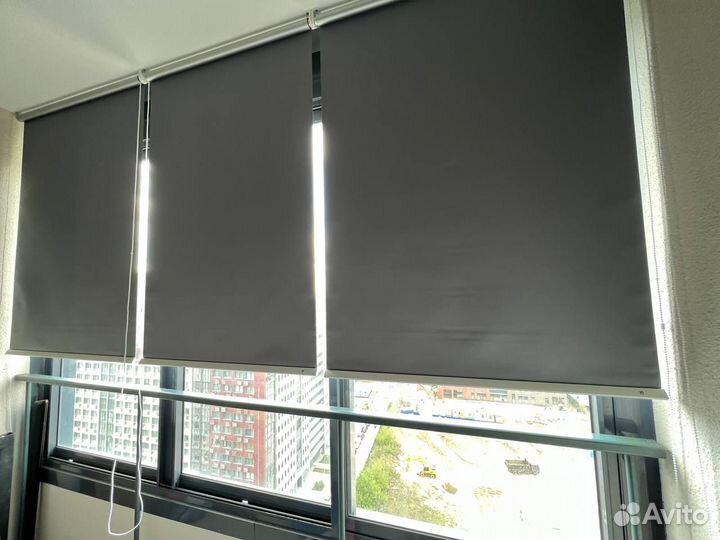 Рулонные шторы без сверления Челябинск