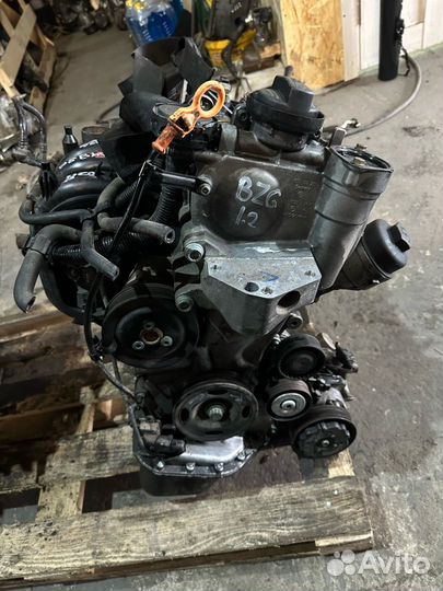 Двигатель в сборе BZG Skoda Fabia 2 (5J)