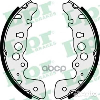 Колодки торм. барабанные 07470 Lpr