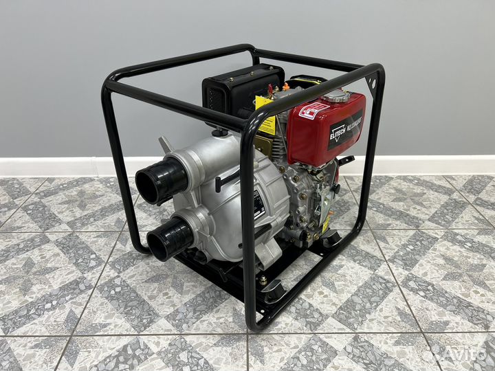 Мотопомпа мд 1100 Д 80 Г