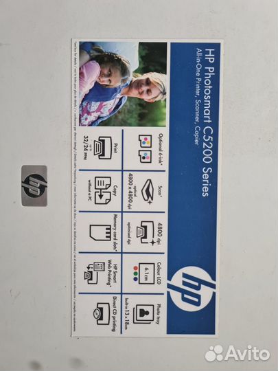 Принтер цветной hp