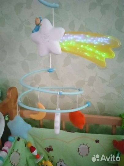 Мобиль на кроватку cotoons