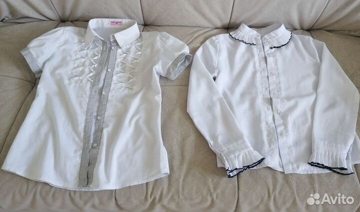 Школьные блузки, рубашки