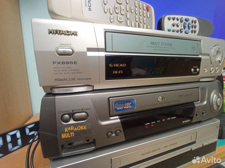 Hi-Fi Stereo Видеоплеер / Видеомагнитофон