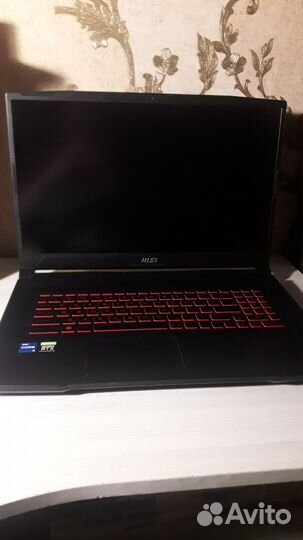 Игровой ноутбук MSI Katana GF76