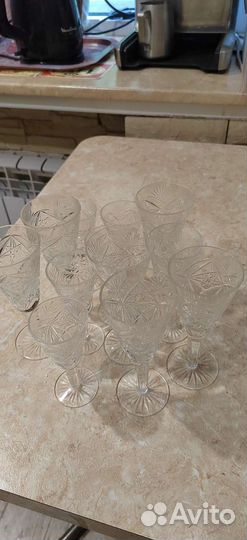 Хрустальные фужеры