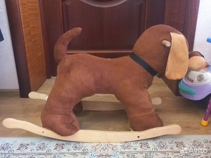 Качалка собака