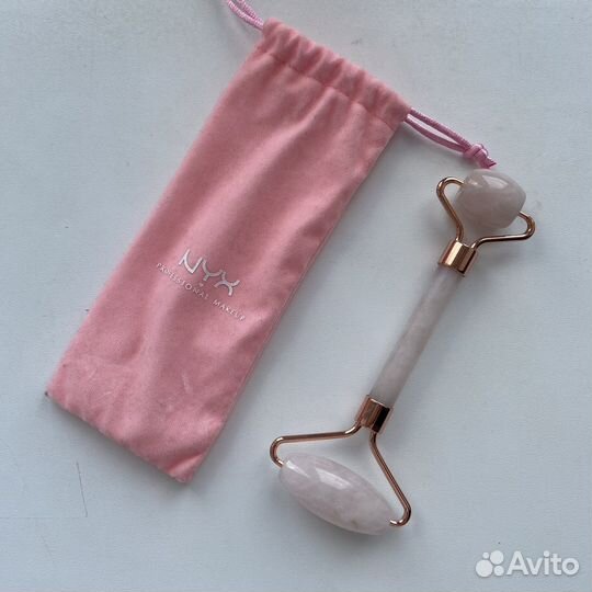 Кварцевый роллер-массажер для лица