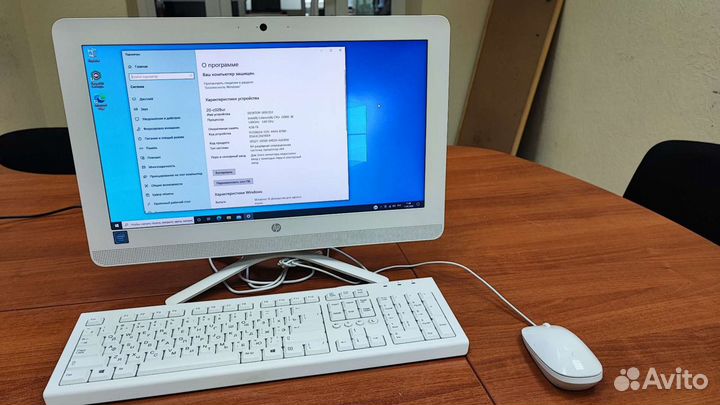 Моноблок hp 20-c028ur + ssd