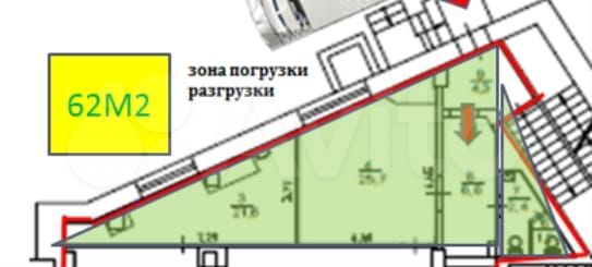 Торговая площадь, 62 м²