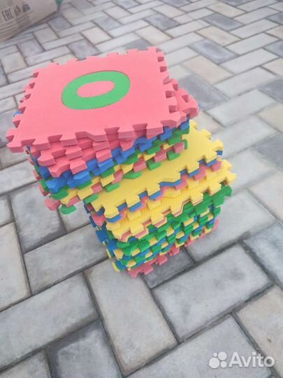 Коврик пазл