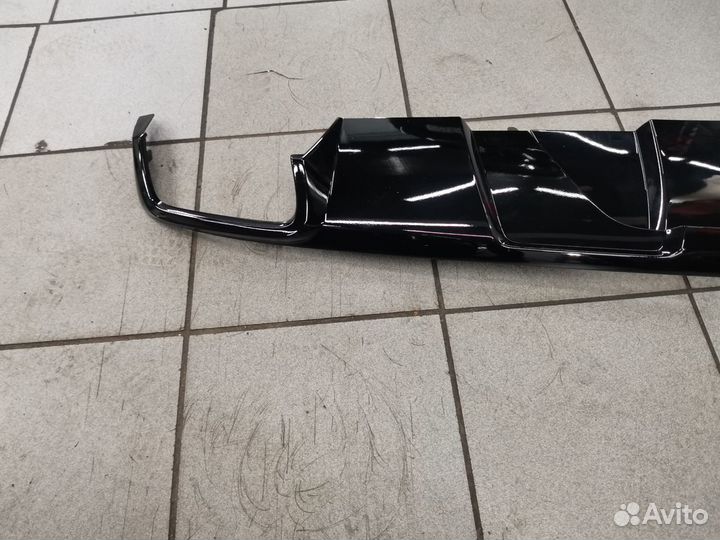 Mercedes GL166 AMG юбка накладка заднего бампера